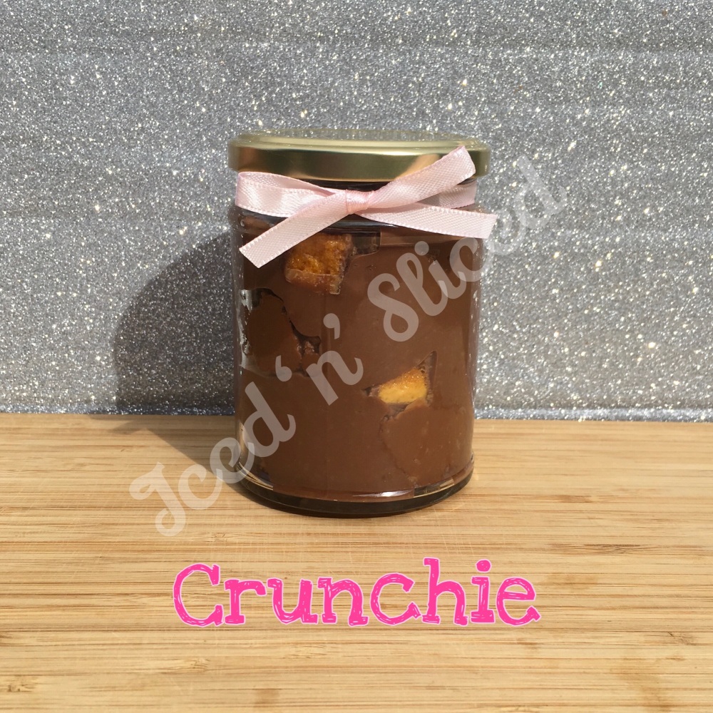 Crunchie little pot of fudge