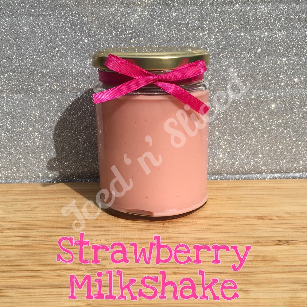 NEW JAR - Strawberry Milkshake little pot of fudge