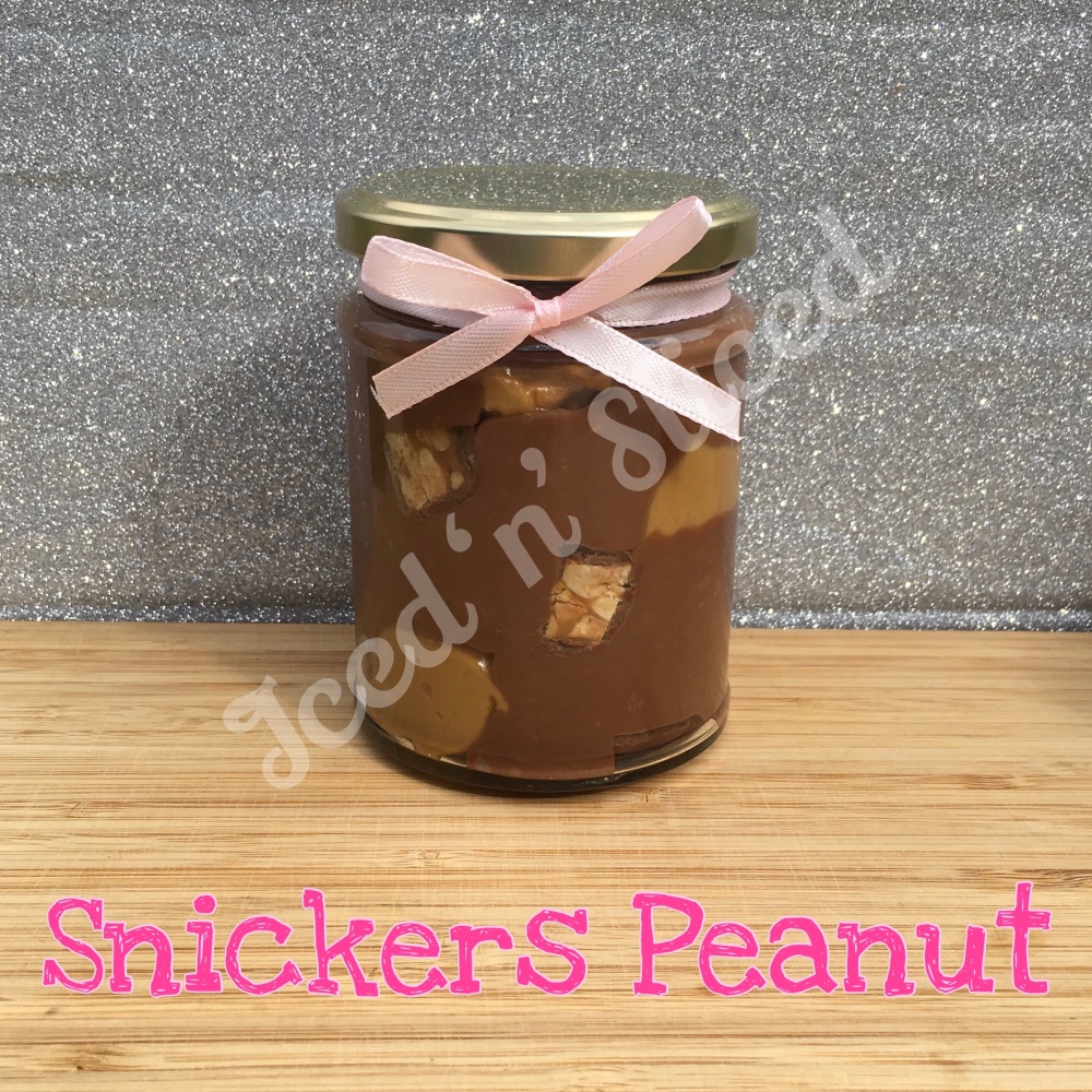 NEW Snickers Peanut little pot of fudge