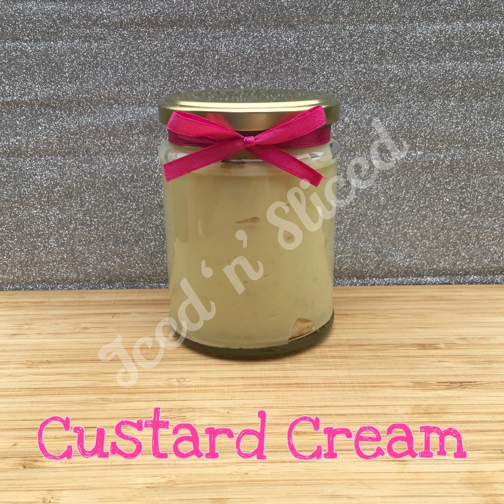NEW Custard Cream little pot of fudge
