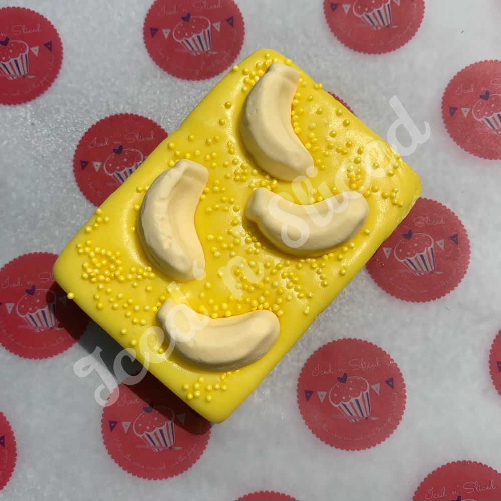 Banana Split Fudge Block
