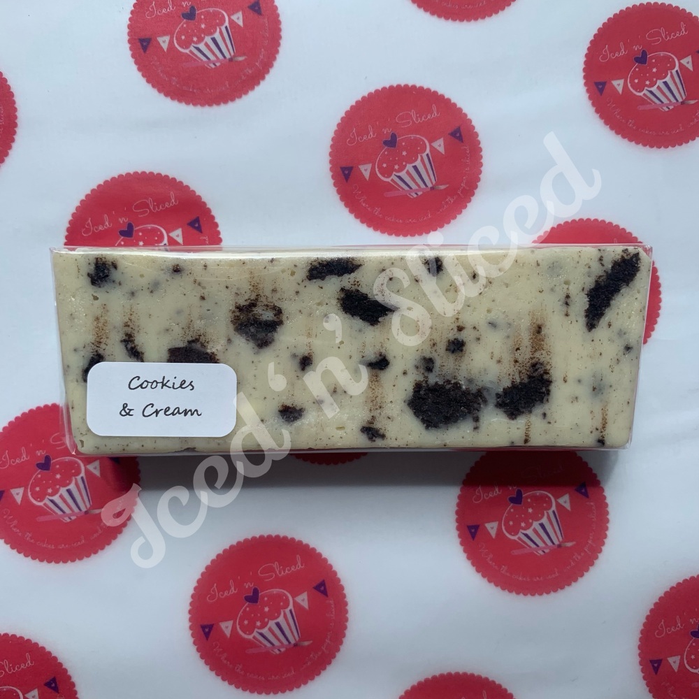 Cookies & Cream fudge block