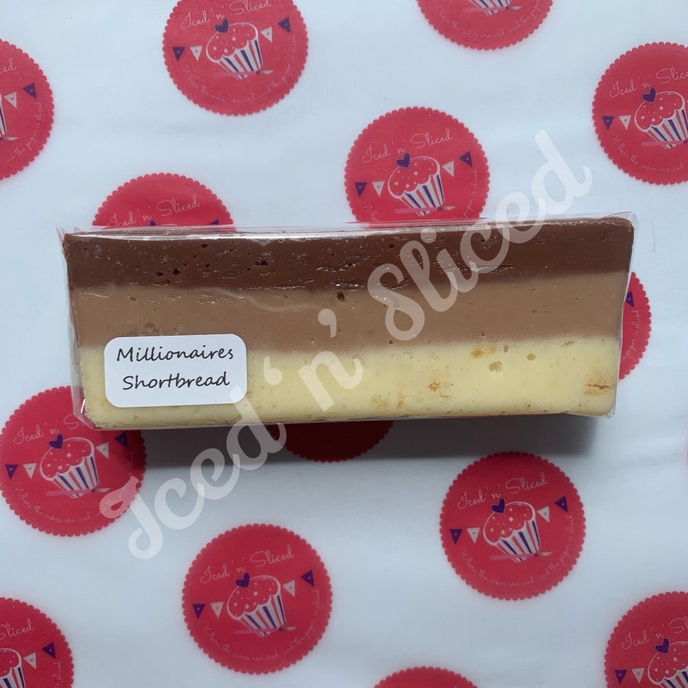 Millionaires Shortbread fudge block