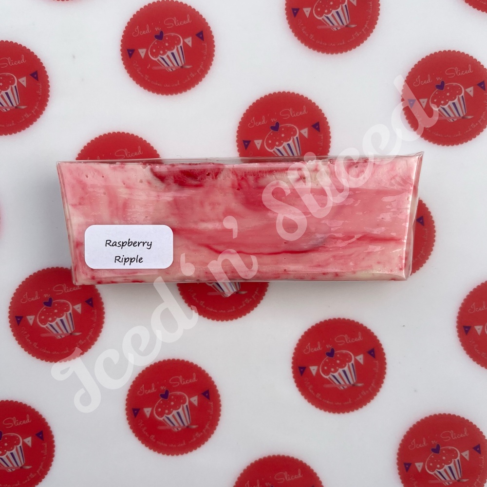 Raspberry Ripple fudge bar (1/6)