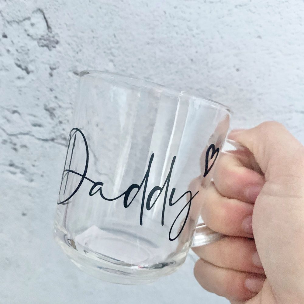 Personalised Glass Cup