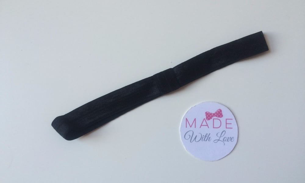 Changeable Soft Elastic Headband - Black