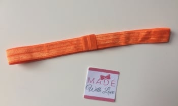 Changeable Soft Elastic Headband - Orange