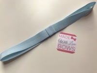 Changeable Soft Elastic Headband - Matt Baby Blue