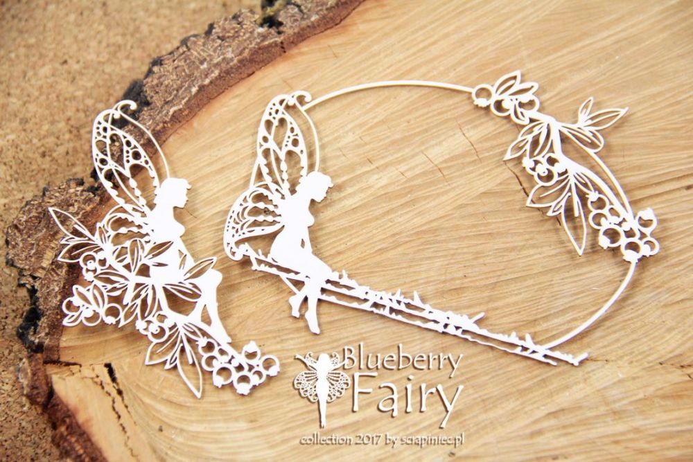 Blueberry Fairy - Oval frame