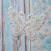Lace Butterfly - White 