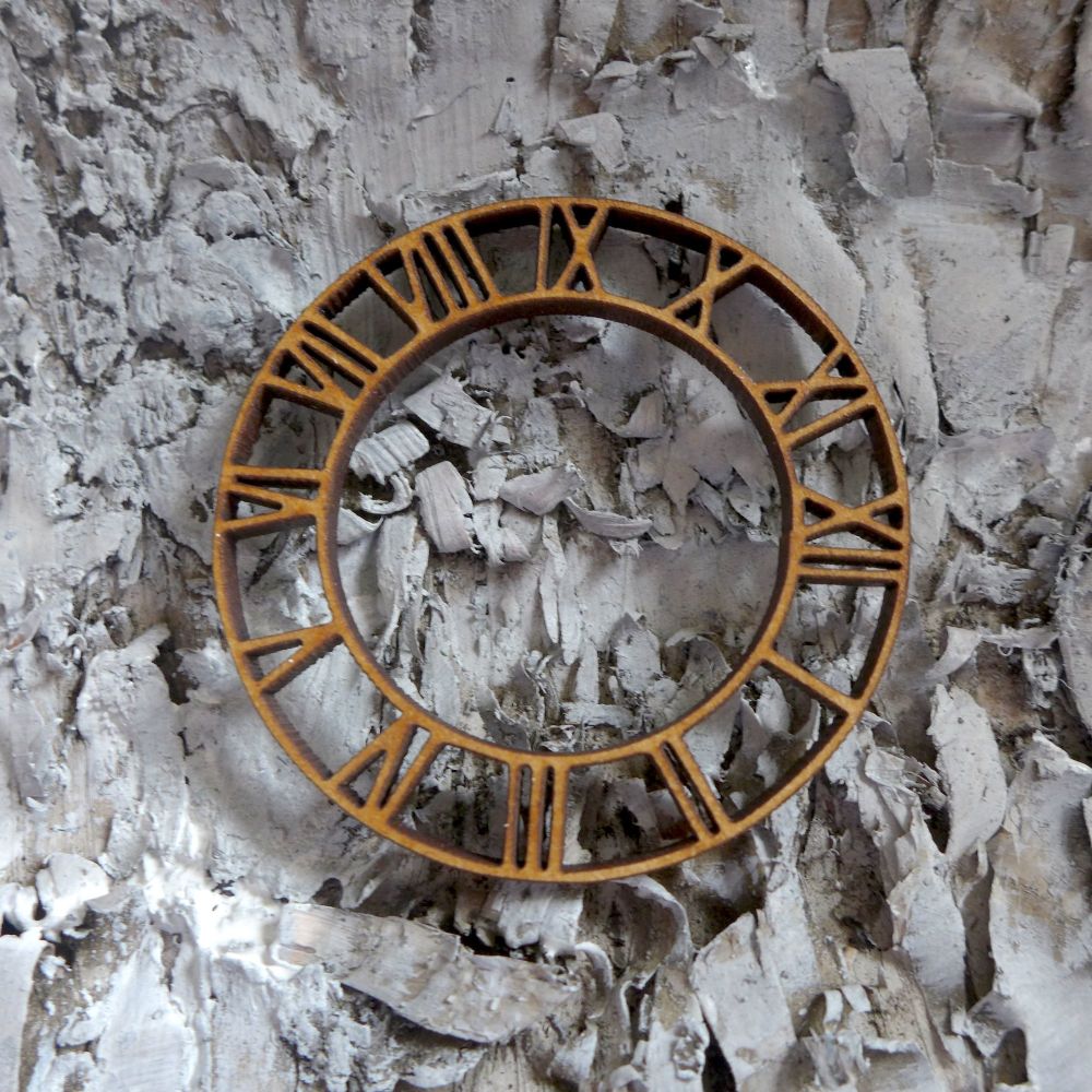 Small MDF Roman Clock (ADM003)