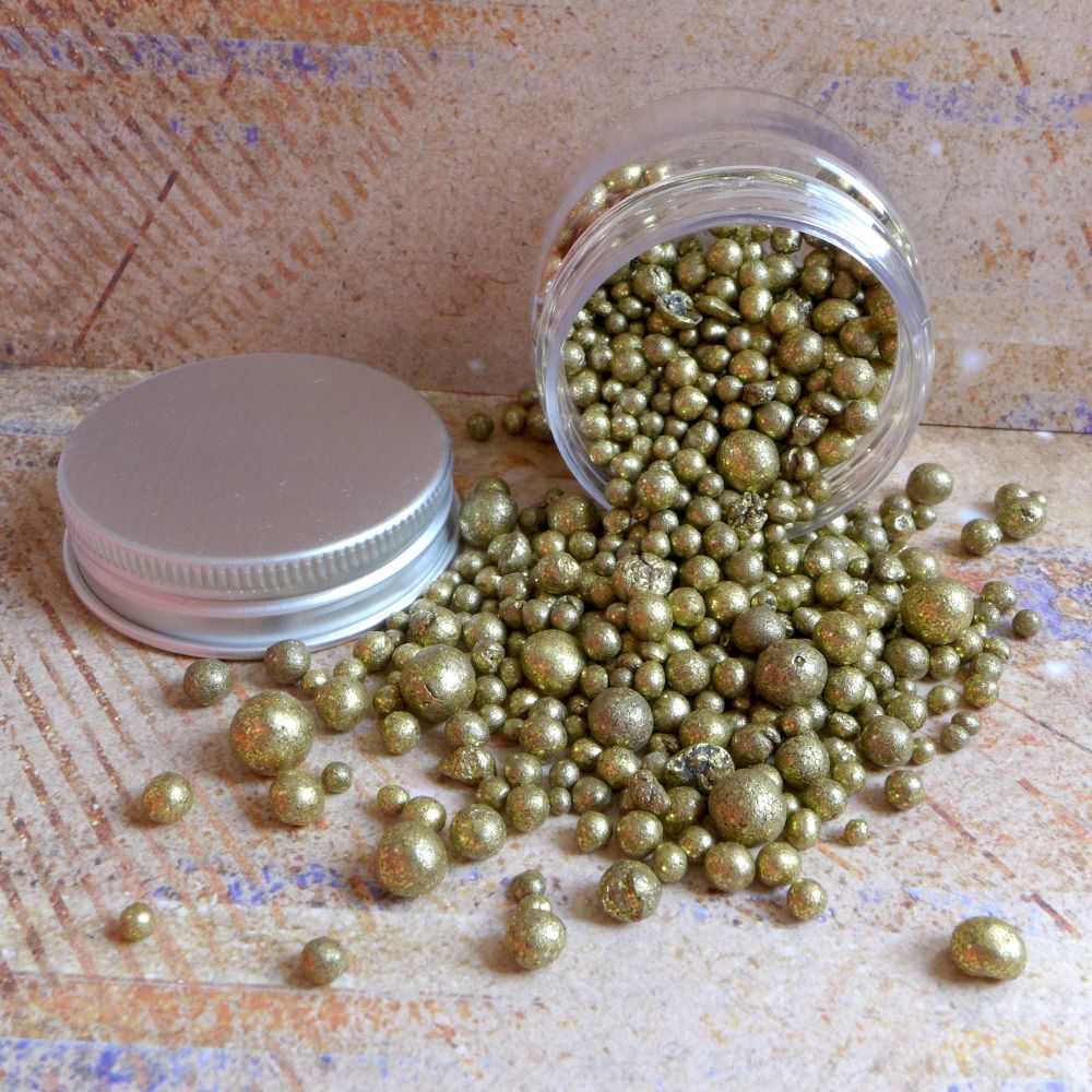 Artful Days Sparkle Sphere's - Gold 50ml Jar