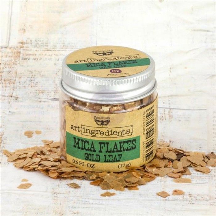 Prima Marketing Art Ingredients Mica Flakes - Gold Leaf