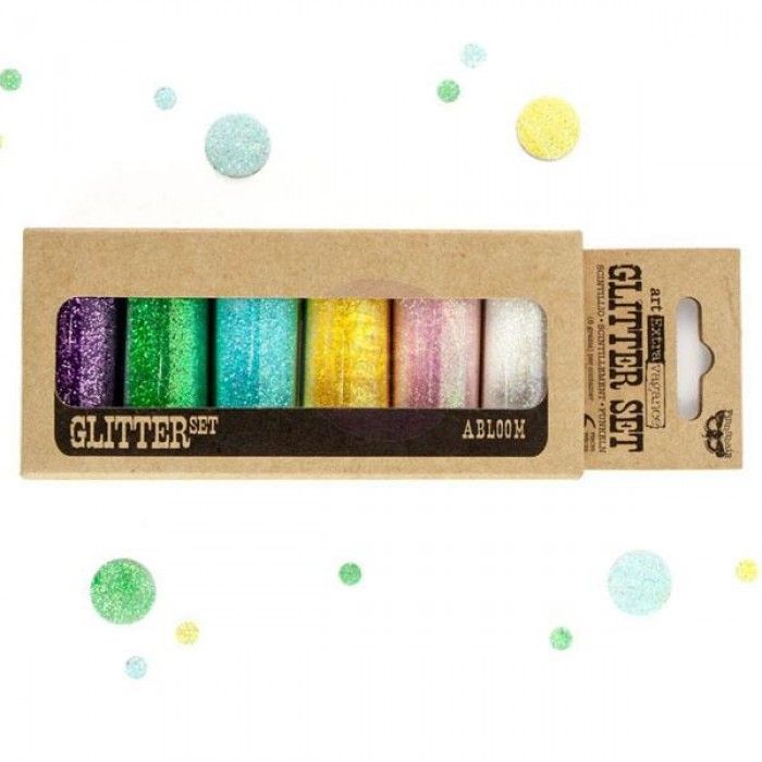 Prima Finnabair Art Ingredients - Glitter Set  Abloom
