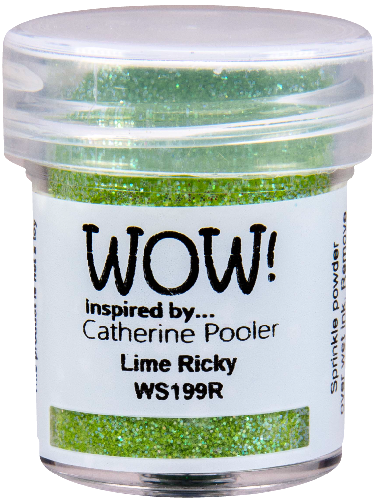 WOW Embossing Glitter - WS199 Lime Ricky *Catherine Pooler Exclusive*