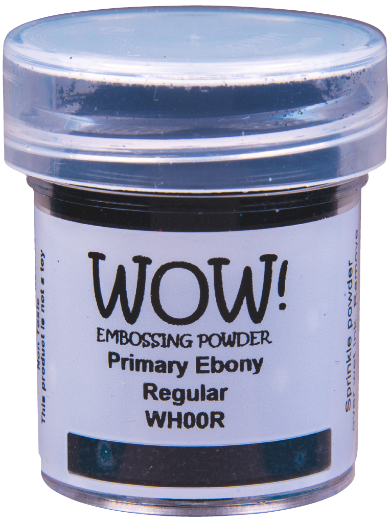 WOW Embossing Powder - WH00 Primary Ebony