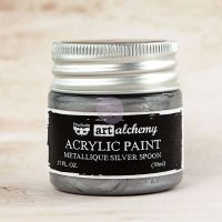 Prima Art Alchemy Acrylic Paint - Silver Spoon