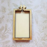 Mini Wooden Embroidery Frame - Rectangle (E5009)