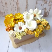Artful Days Boxed Flowers - Colour Blend Yellows