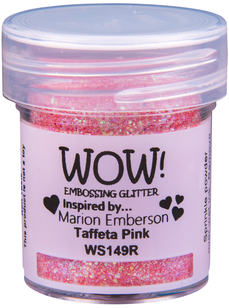 WOW Embossing Glitter - WS149R Taffeta Pink