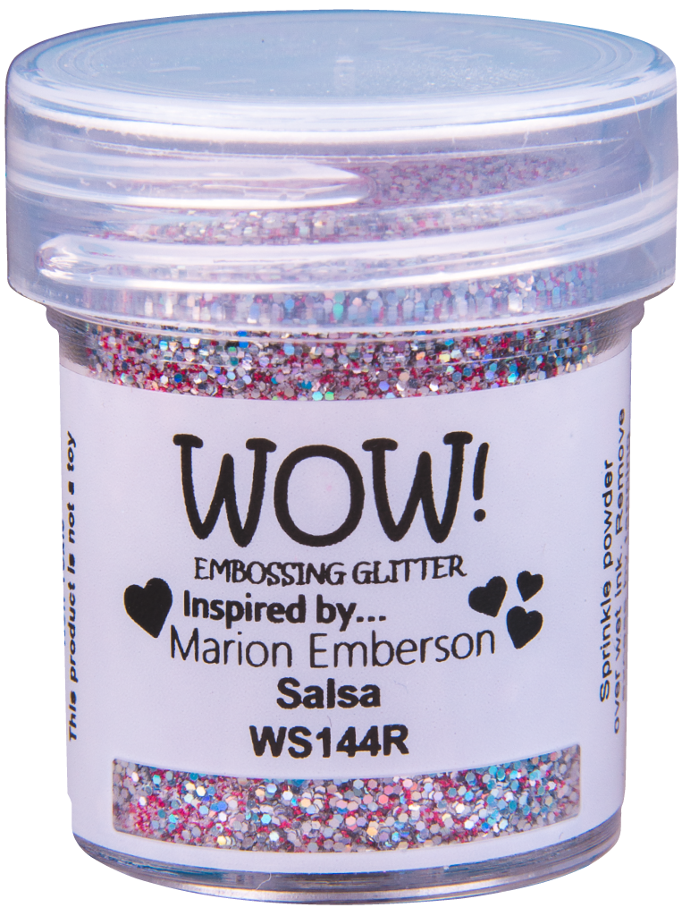 WOW Embossing Glitter - WS144 Salsa