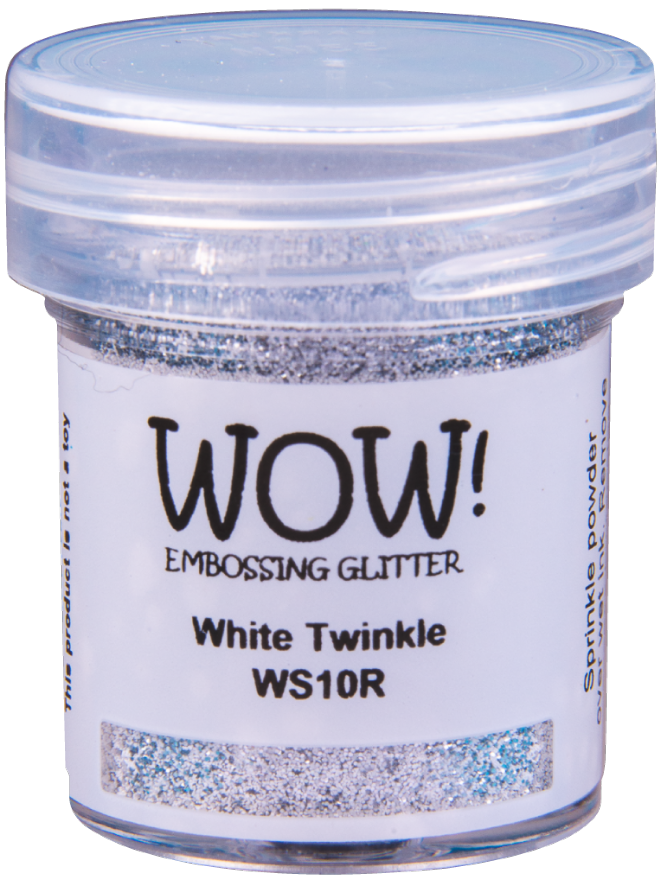 WOW Embossing Glitter - WS10 White Twinkle