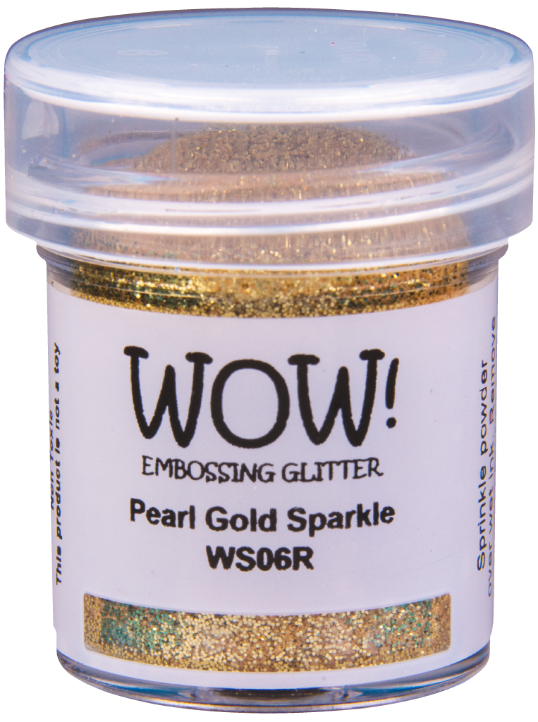 WOW Embossing Glitter - WS06 Pearl Gold Sparkle