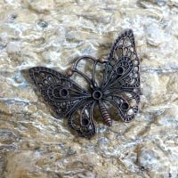 Copper Butterfly Charm (C141)