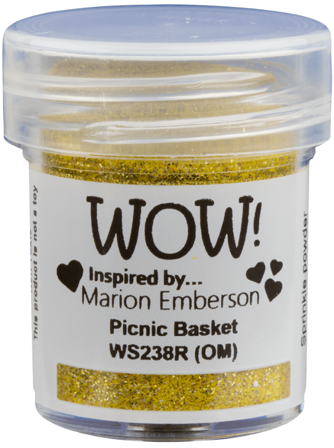 WOW Embossing Glitter - WS238 Picnic Basket
