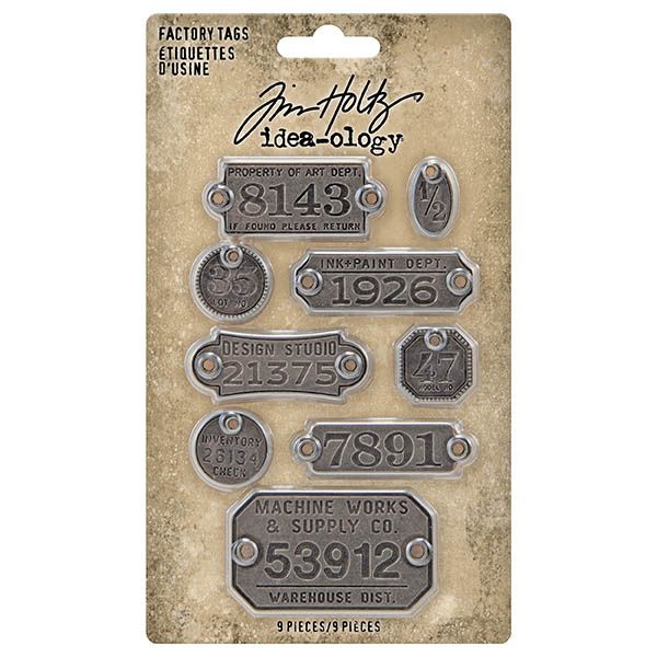 Idea-ology Tim Holtz Factory Tags (TH94039)