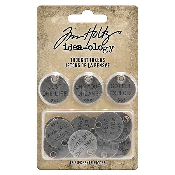 Idea-ology Tim Holtz Thought Tokens (TH94024)