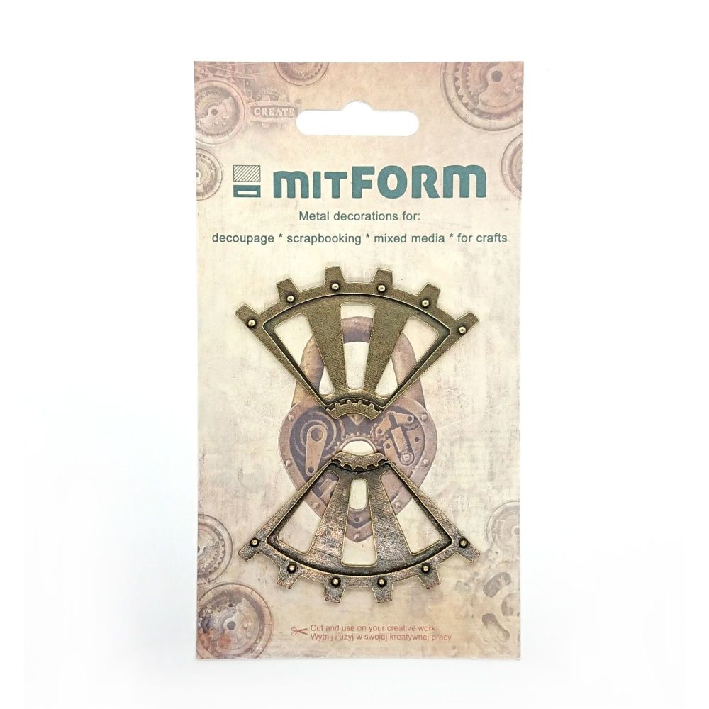 mitFORM Corners 2 Metal Embellishments (MITS017)