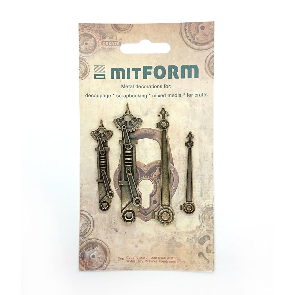 mitFORM Clock 2 Metal Embellishments (MITS010)