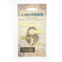 mitFORM Corners 11 Metal Embellishments (MITS015)