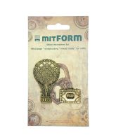 mitFORM Travel 4 Metal Embellishments (MITS052)