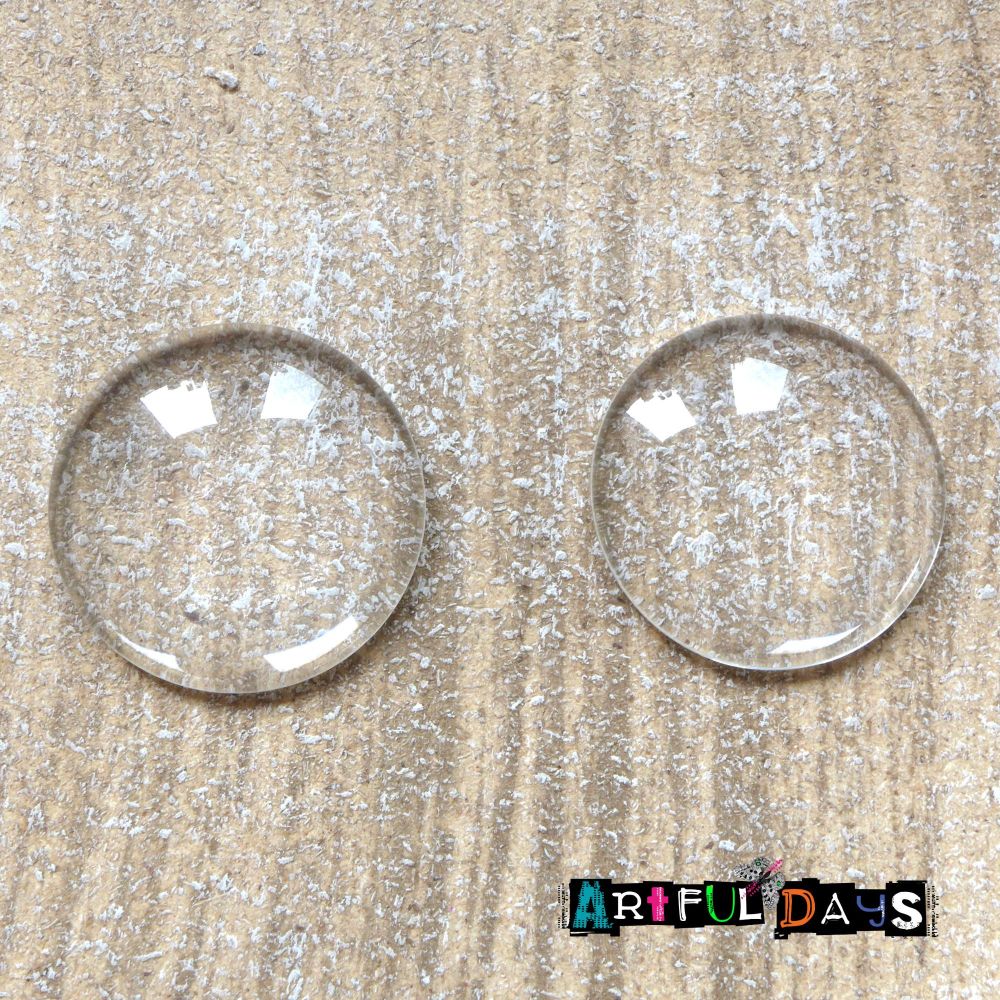 Glass Dome Cabochons - 30mm (GL011)