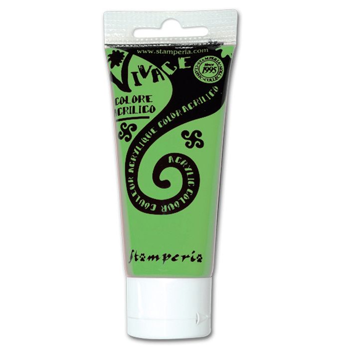 Stamperia Vivace Acrylic Paint 60ml Bright Green (KAB11)