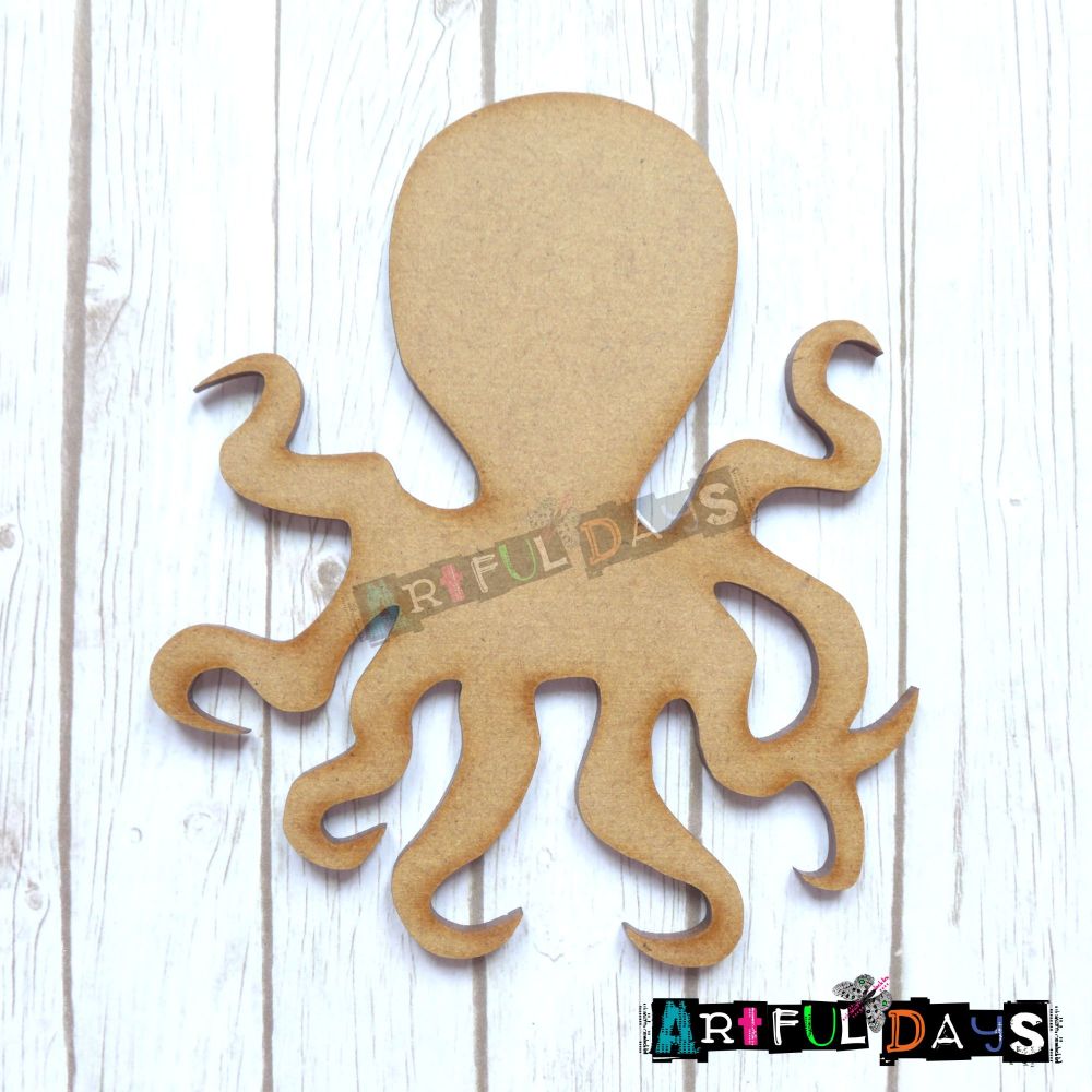 Artful Days MDF Sea Critters Collection - Octopus (ADM040)