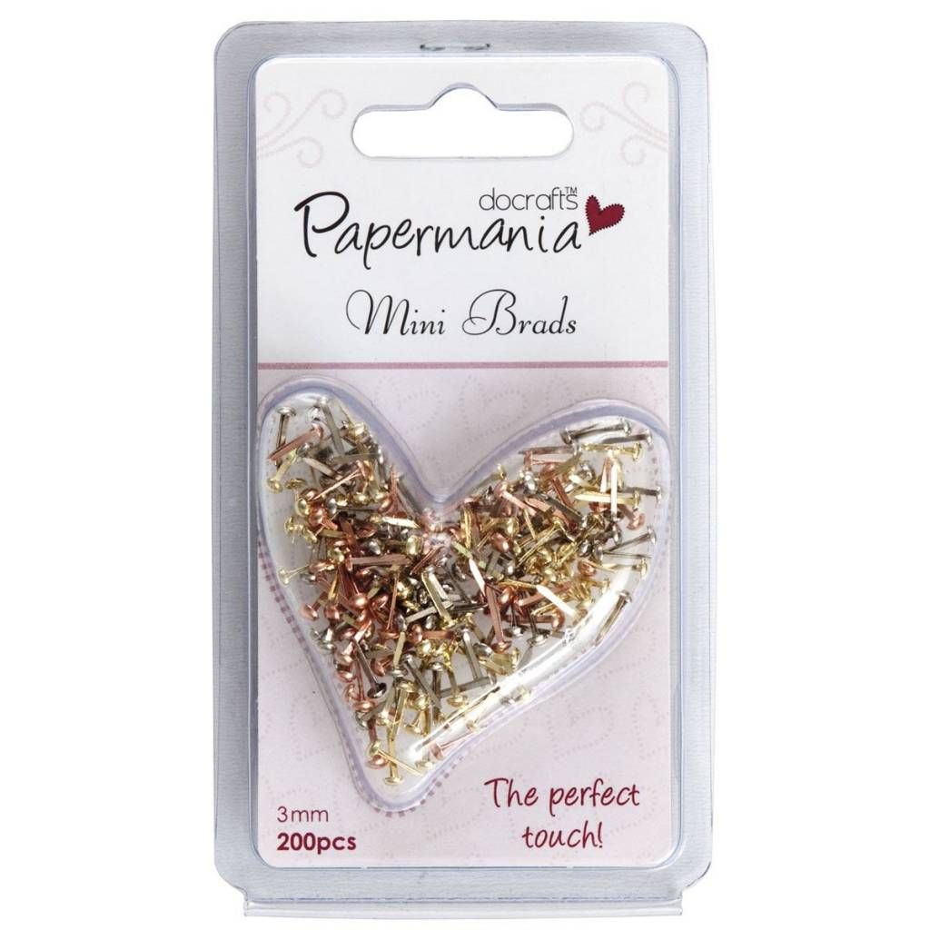 Papermania Mini Brads Metallics (PMA 3741104)