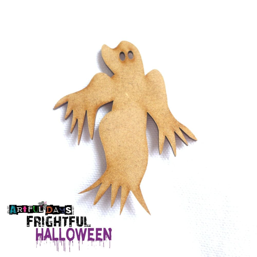 Artful Days MDF Frightful Halloween - Ghost (ADM046)