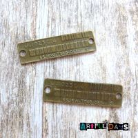 Bronze Barcode Tags (C007)