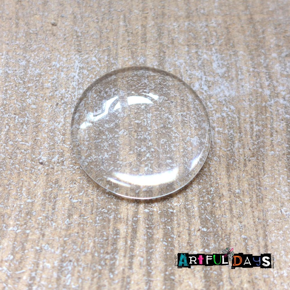 Glass Dome Cabochons - 40mm (GL005)