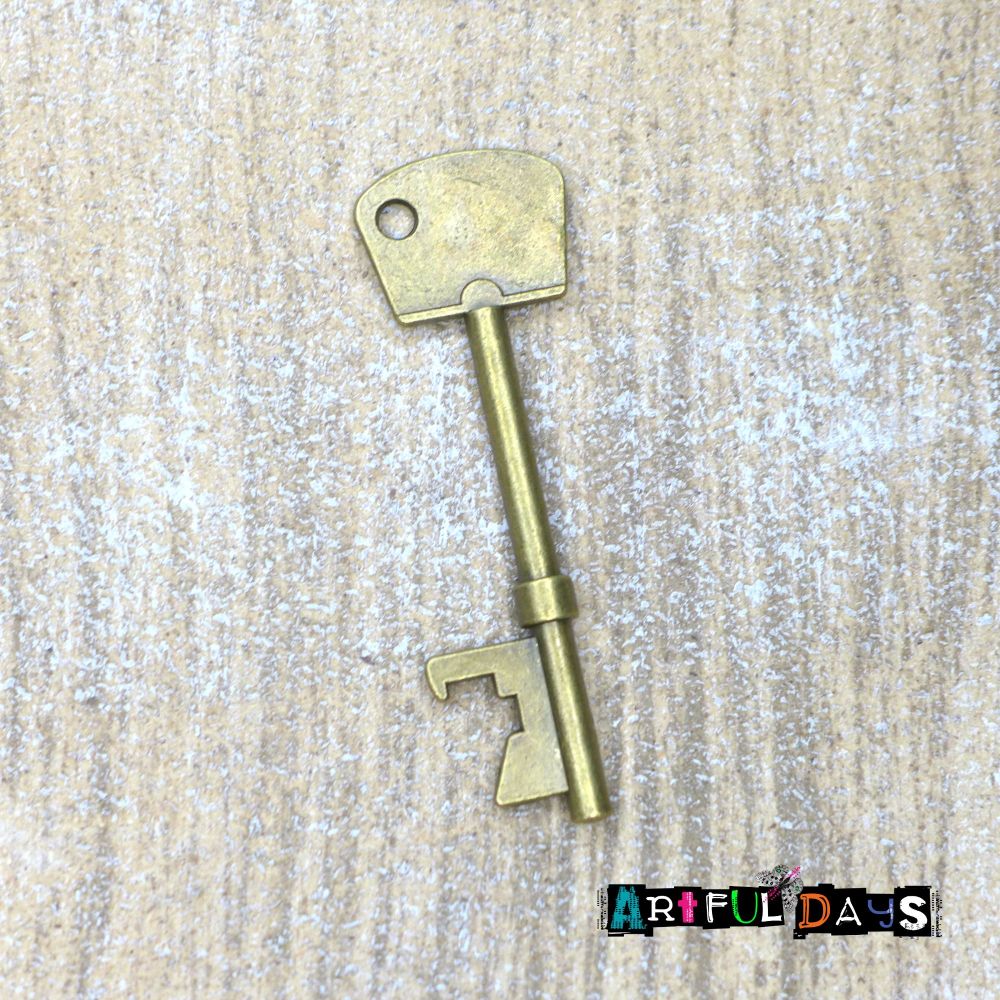 Large Bronze Vintage Key (C060)