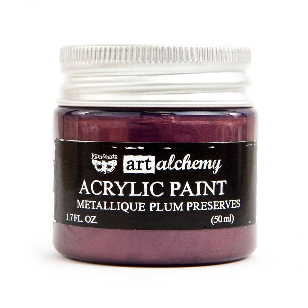 Prima Art Alchemy Acrylic Paint - Metallique Plum Preserves (964498)