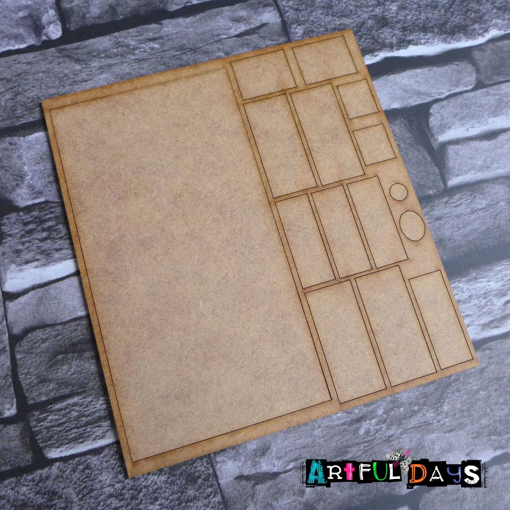 Artful Days MDF - House, Large 6 Panel Door (ADM056)