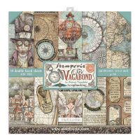 Stamperia Sir Vagabond 12 x 12" Double sided Scrapbooking Papers