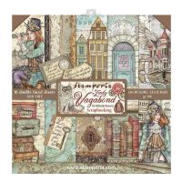 Stamperia Lady Vagabond 12 x 12" Double sided Scrapbooking Papers (SBBL82)