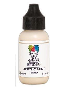 Dina Wakley Media Acrylic Paints 1oz - Sand
