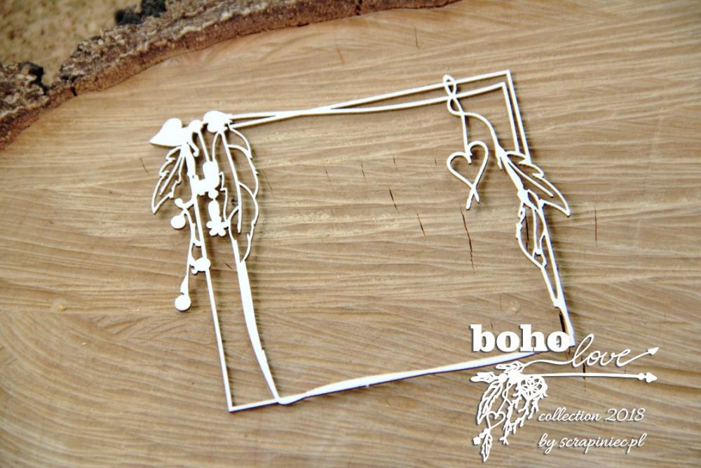 Boho Love - Rectangle Frame (5137)