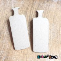 Artful Days MDF - Grey board Bottles (ADM033)